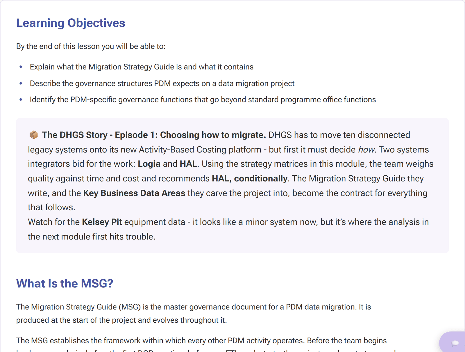 PDM Academy lesson preview 6