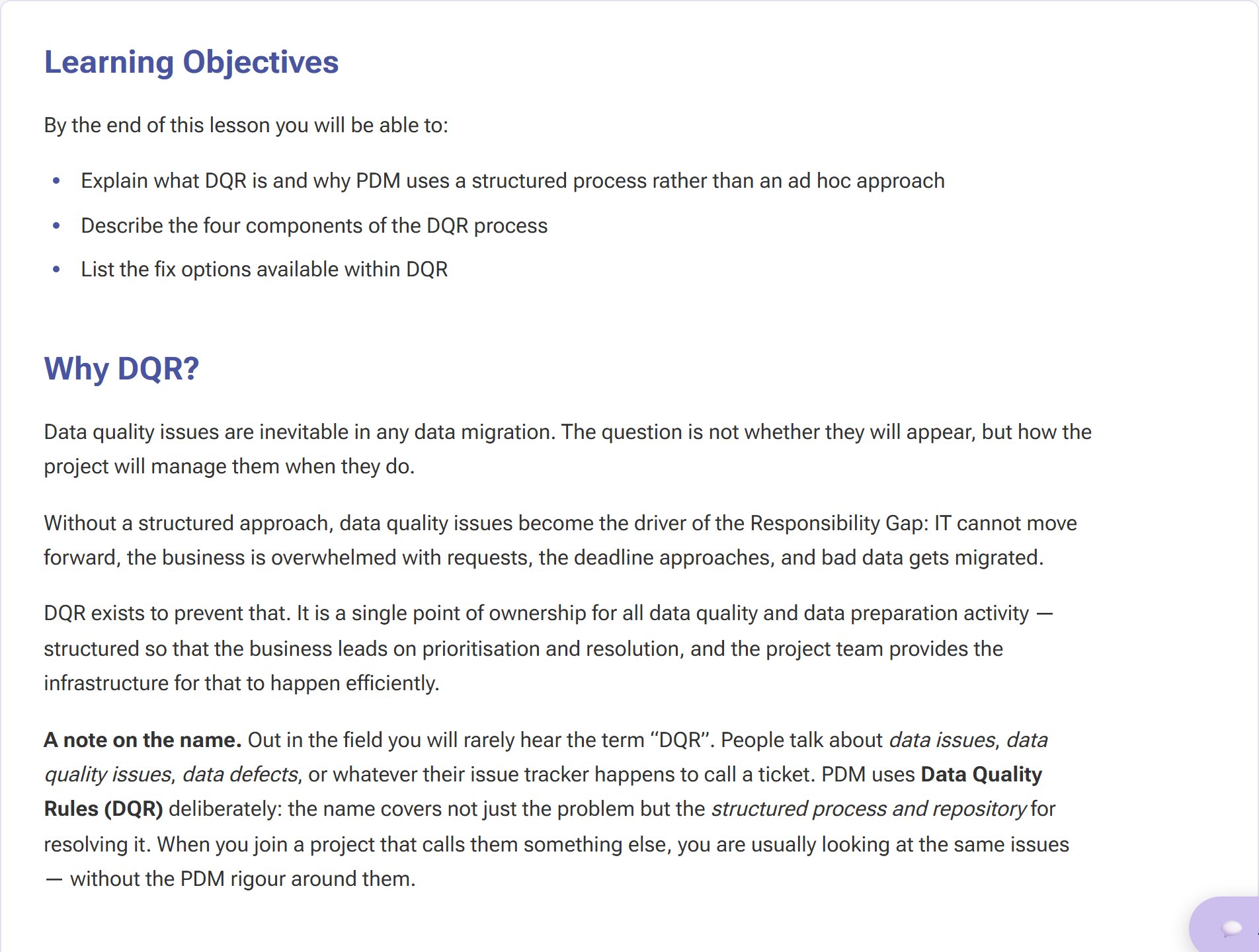 PDM Academy lesson preview 8